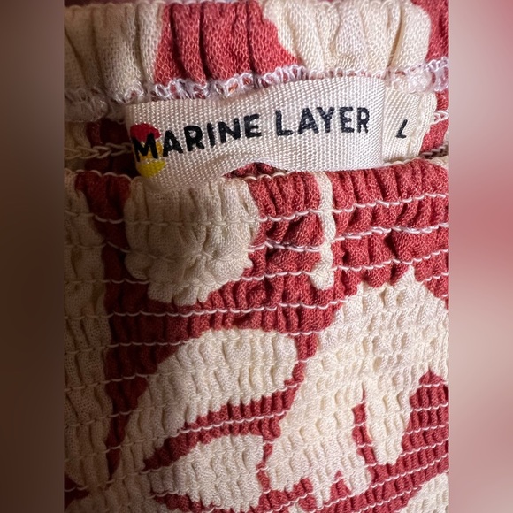 Marine Layer Selene Maxi Dress in Auburn Flora - Size L - Picture 8 of 10